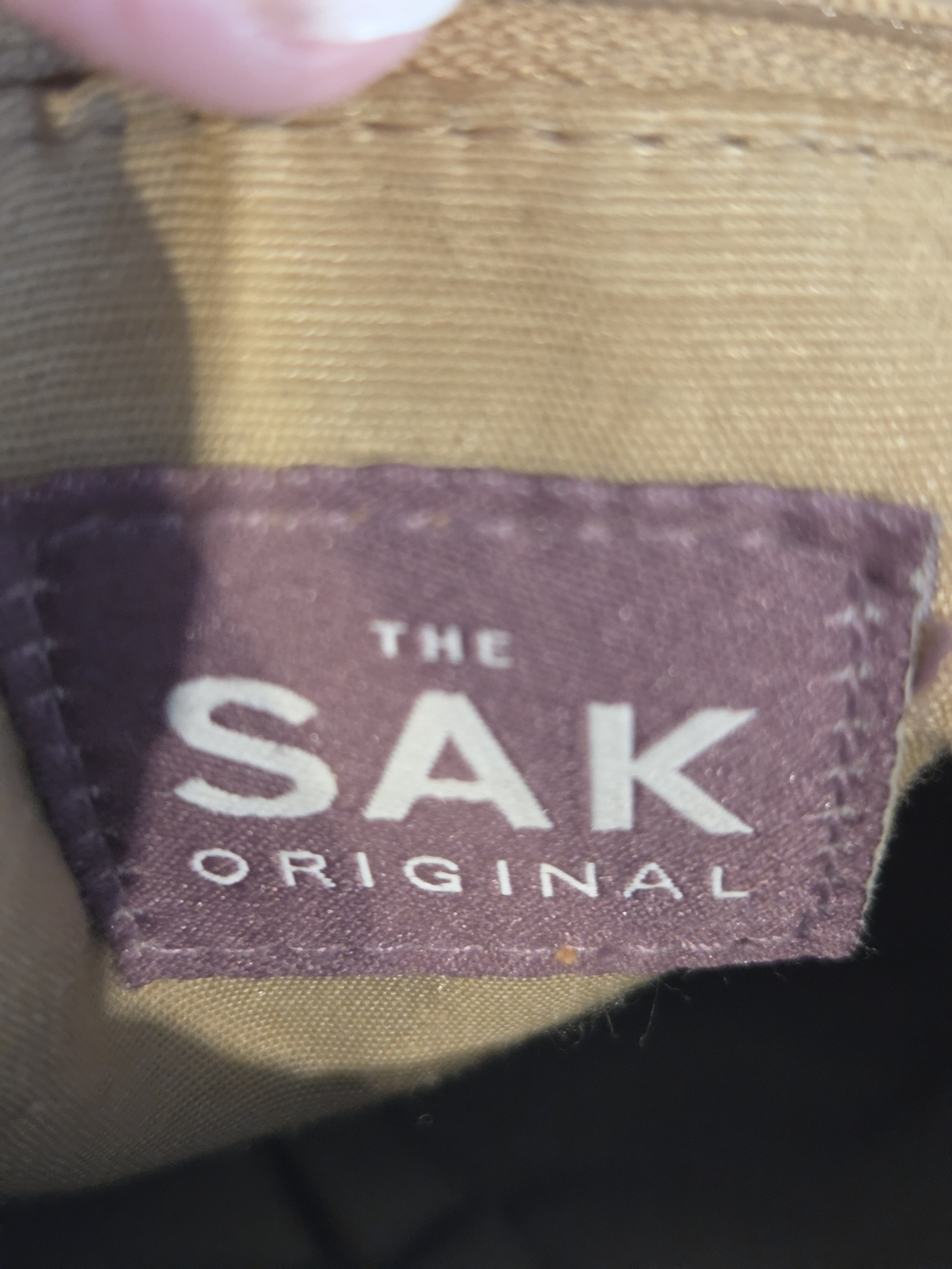 The Sak Metallic Gold Leather Tote Bag - Picture 12 of 16